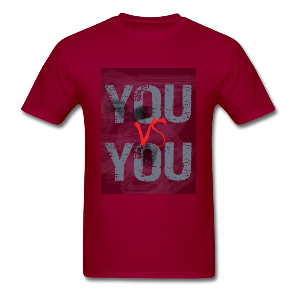 You vs You - Unisex Classic T-Shirt - dark red
