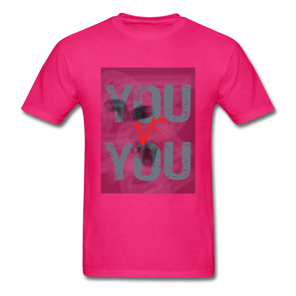 You vs You - Unisex Classic T-Shirt - fuchsia