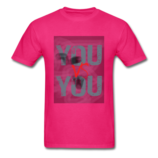 You vs You - Unisex Classic T-Shirt - fuchsia