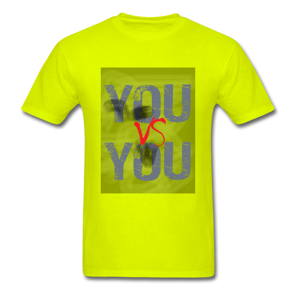 You vs You - Unisex Classic T-Shirt - safety green