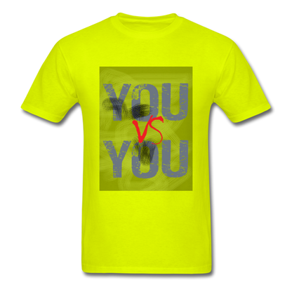 You vs You - Unisex Classic T-Shirt - safety green