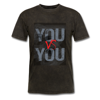 You vs You - Unisex Classic T-Shirt - mineral black