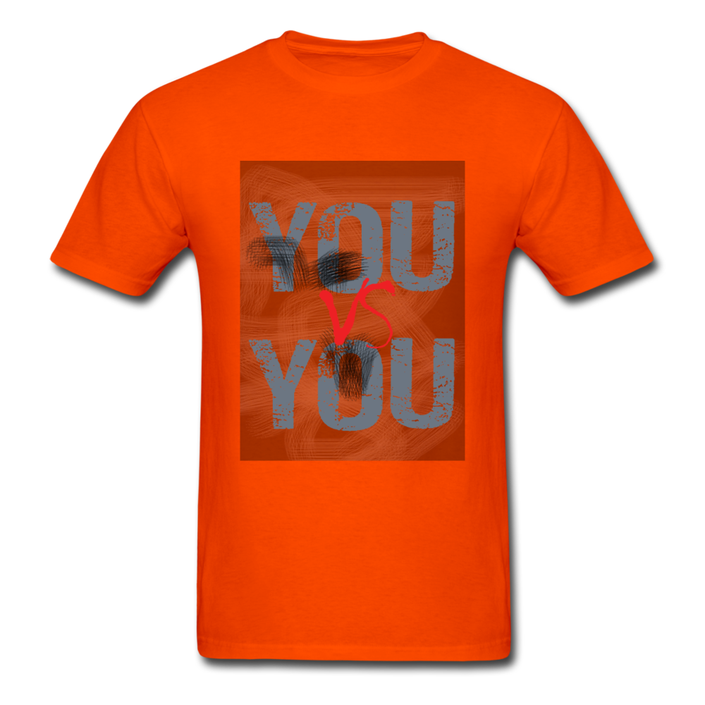 You vs You - Unisex Classic T-Shirt - orange