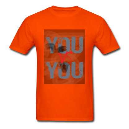 You vs You - Unisex Classic T-Shirt - orange
