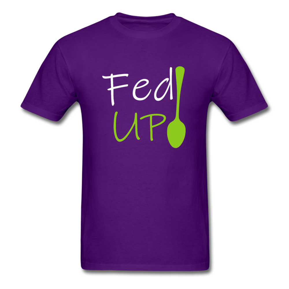 Fed UP - Unisex Classic T-Shirt - purple