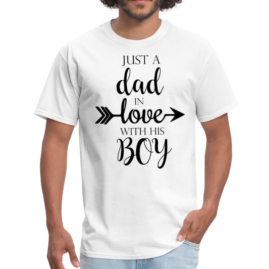 Just A Dad In Love With His Boy / Girl - Camiseta familiar
