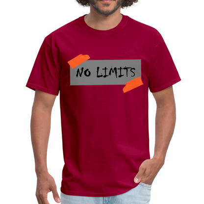 NO Limits - Unisex Classic T-Shirt - dark red
