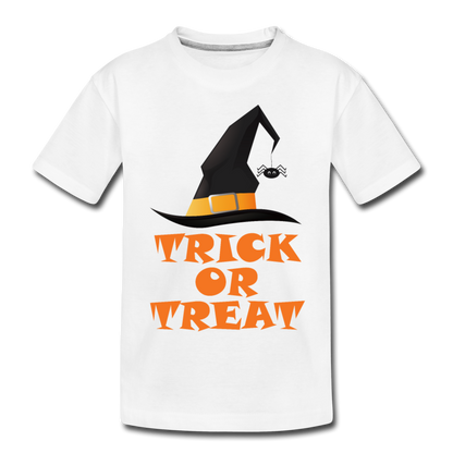Trick Or Treat - Kids' Premium T-Shirt - white