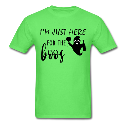 I'm Just here for the boos (Halloween) - Unisex Classic T-Shirt - kiwi