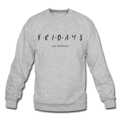 Fridays - Crewneck Sweatshirt - heather gray
