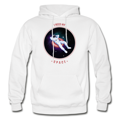 I Need My Space - Heavy Blend Adult Unisex Hoodie - white