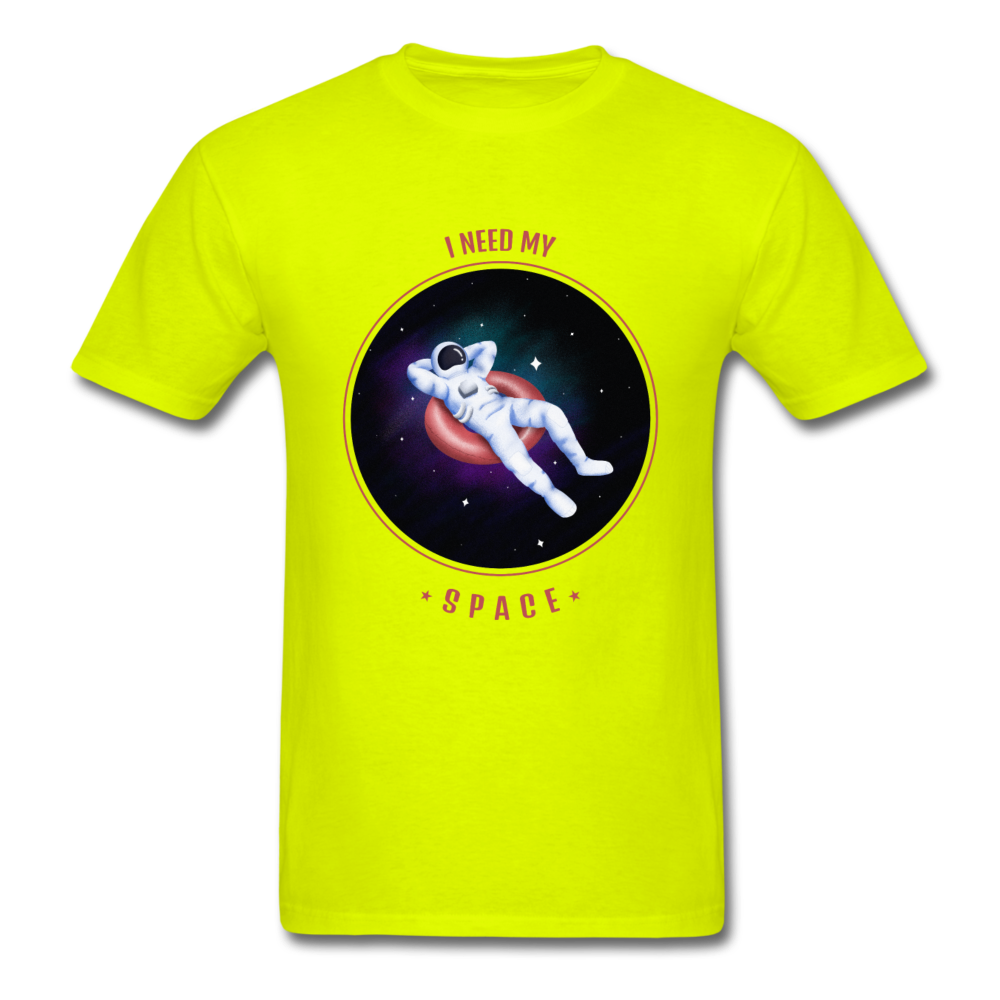 I Need My Space - Unisex Classic T-Shirt - safety green