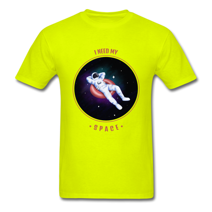 I Need My Space - Unisex Classic T-Shirt - safety green