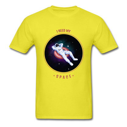 I Need My Space - Unisex Classic T-Shirt - yellow