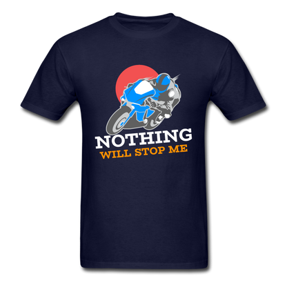 Nothing Will Stop Me - Unisex Classic T-Shirt - navy
