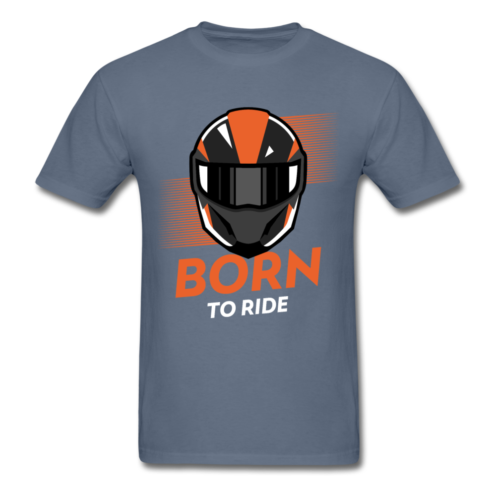 Born To Ride - Unisex Classic T-Shirt - denim