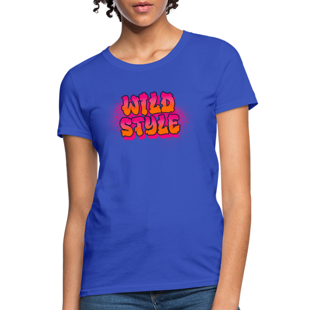 Wild Style - Women's T-Shirt - royal blue
