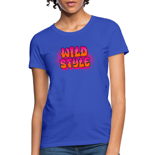 Wild Style - Women's T-Shirt - royal blue