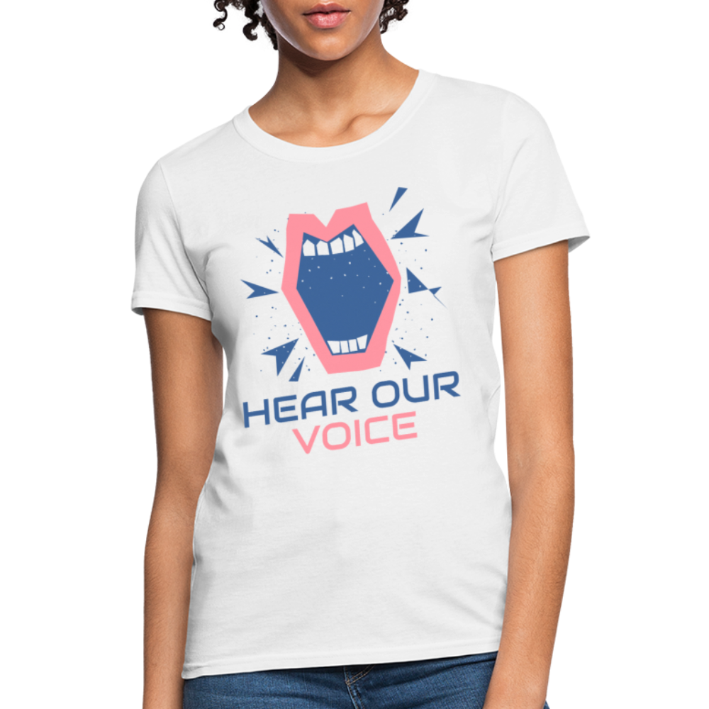 Hear Our Voice - Women's T-Shirt - white