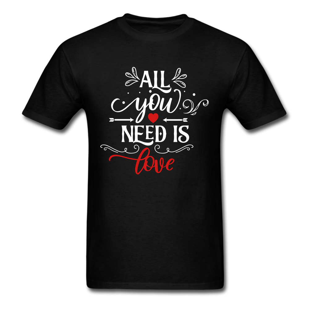 All you need is Love - Unisex Classic T-Shirt - black