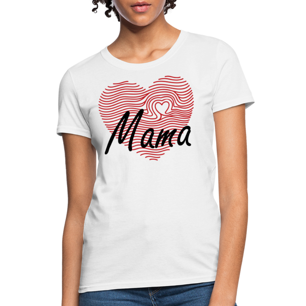 MAMA MINI - Women's T-Shirt - white