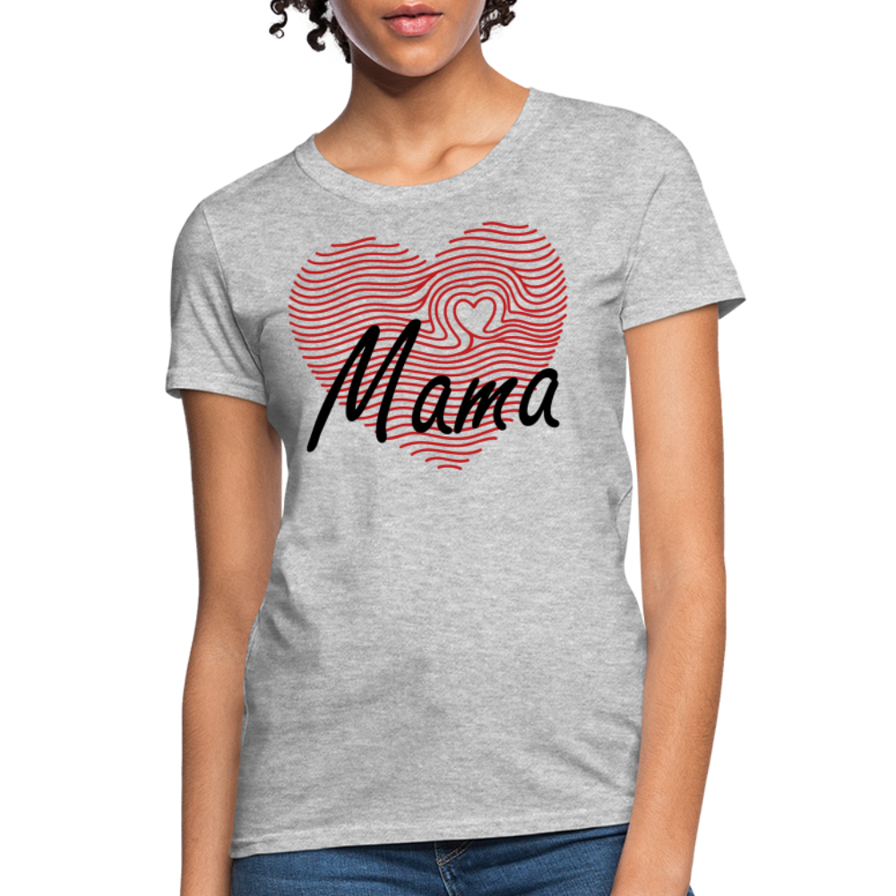 MAMA MINI - Women's T-Shirt - heather gray