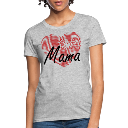 MAMA MINI - Women's T-Shirt - heather gray