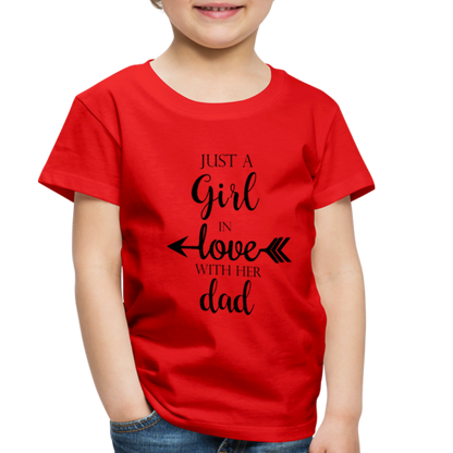 Just A Dad In Love With His Boy / Girl - Family T-Shirt
