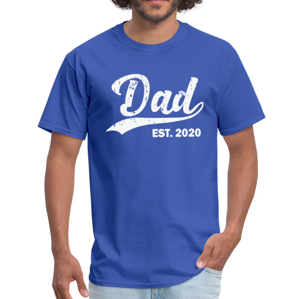 Dad Est - Unisex Classic T-Shirt - royal blue