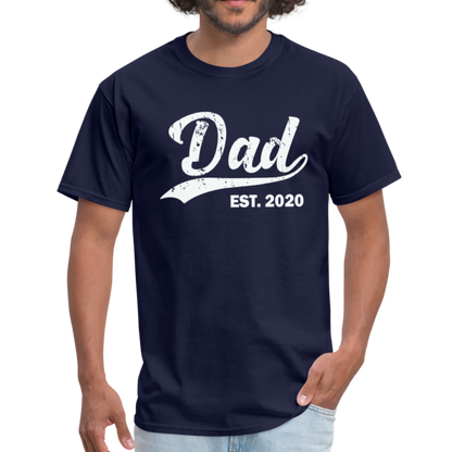 Dad Est - Unisex Classic T-Shirt - navy