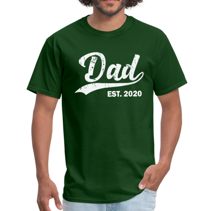 Dad Est - Unisex Classic T-Shirt - forest green