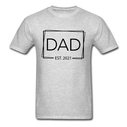 Dad Est - Unisex Classic T-Shirt - heather gray