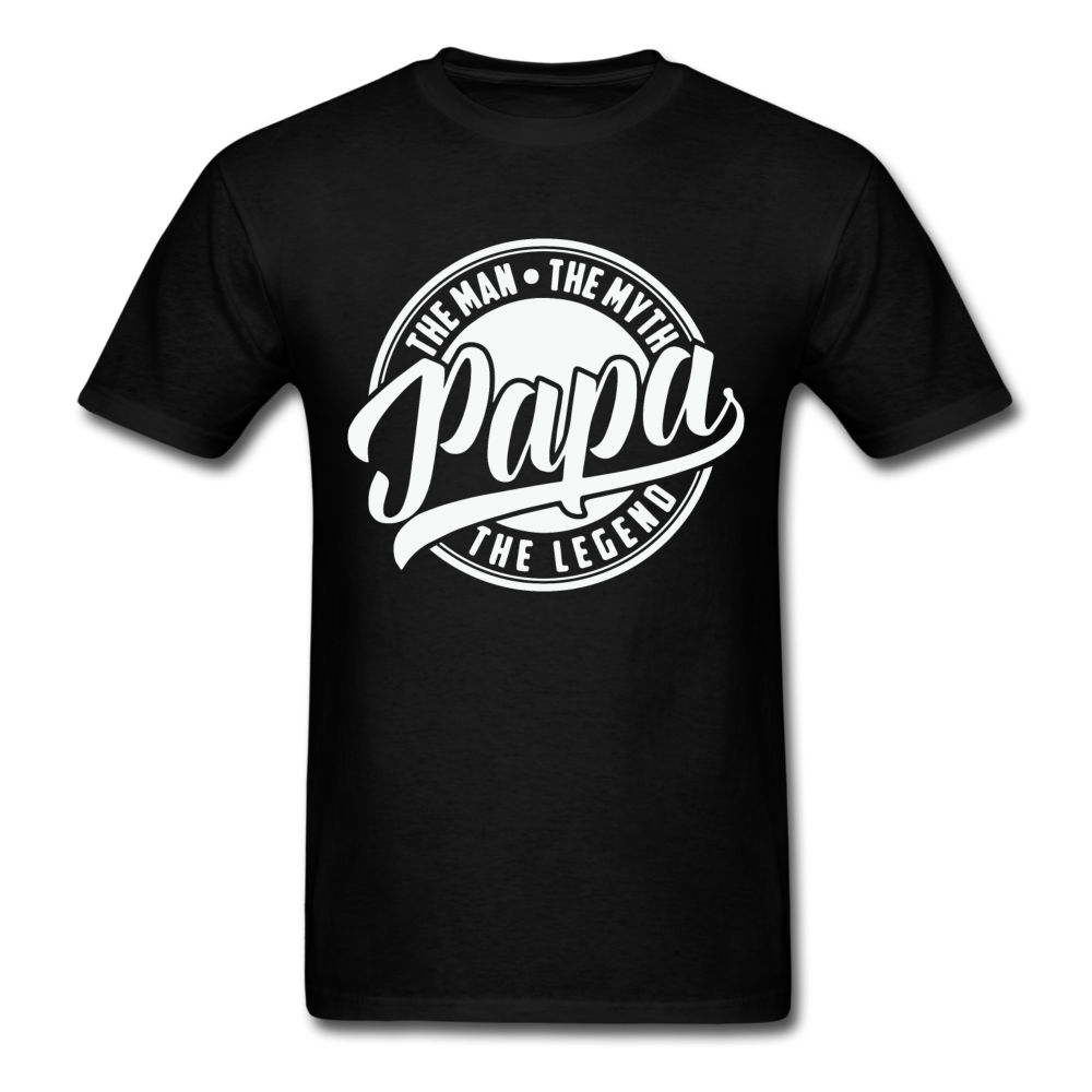 papa the man the legend t shirt