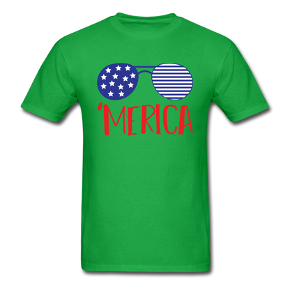 Merica - Unisex Classic T-Shirt - bright green