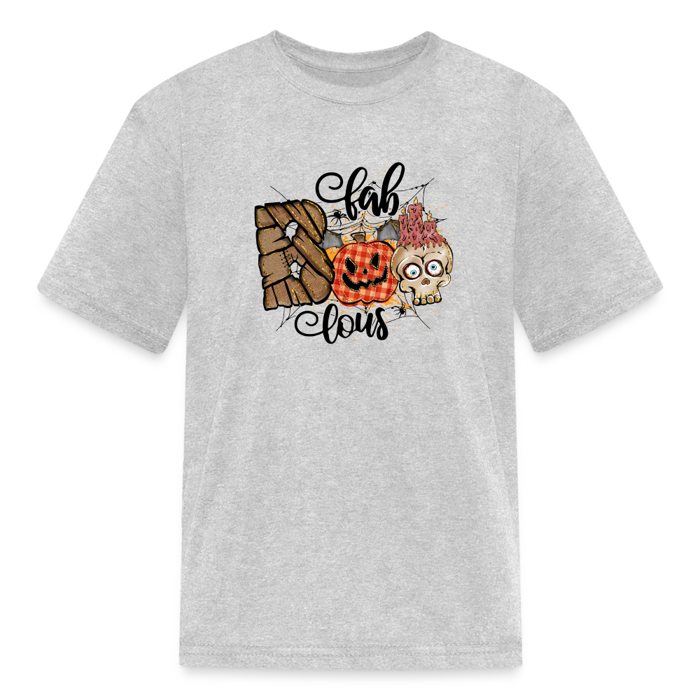 Fabboolous, Halloween Kids Graphic Shirt, Funny Halloween Gift T-Shirt - heather gray