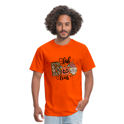 Fabboolous, Halloween Unisex Graphic Shirt, Funny Halloween Gift T-Shirt - orange