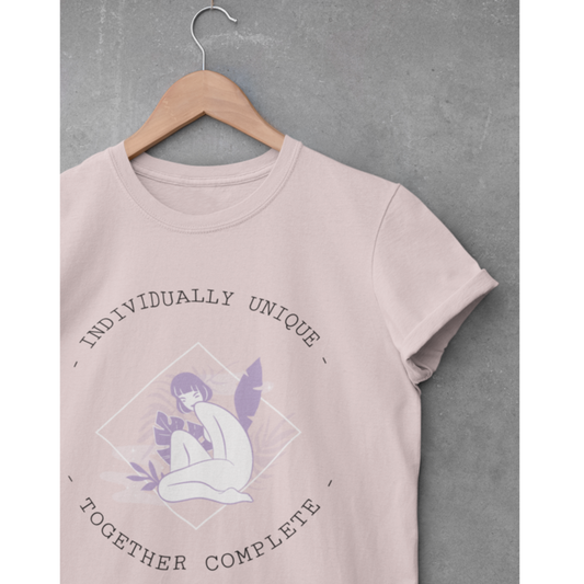 Individualmente únicos, juntos completos - Camiseta de mujer