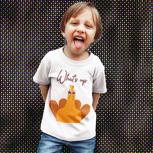 What's Up (Pavo de Acción de Gracias) - Camiseta premium niño